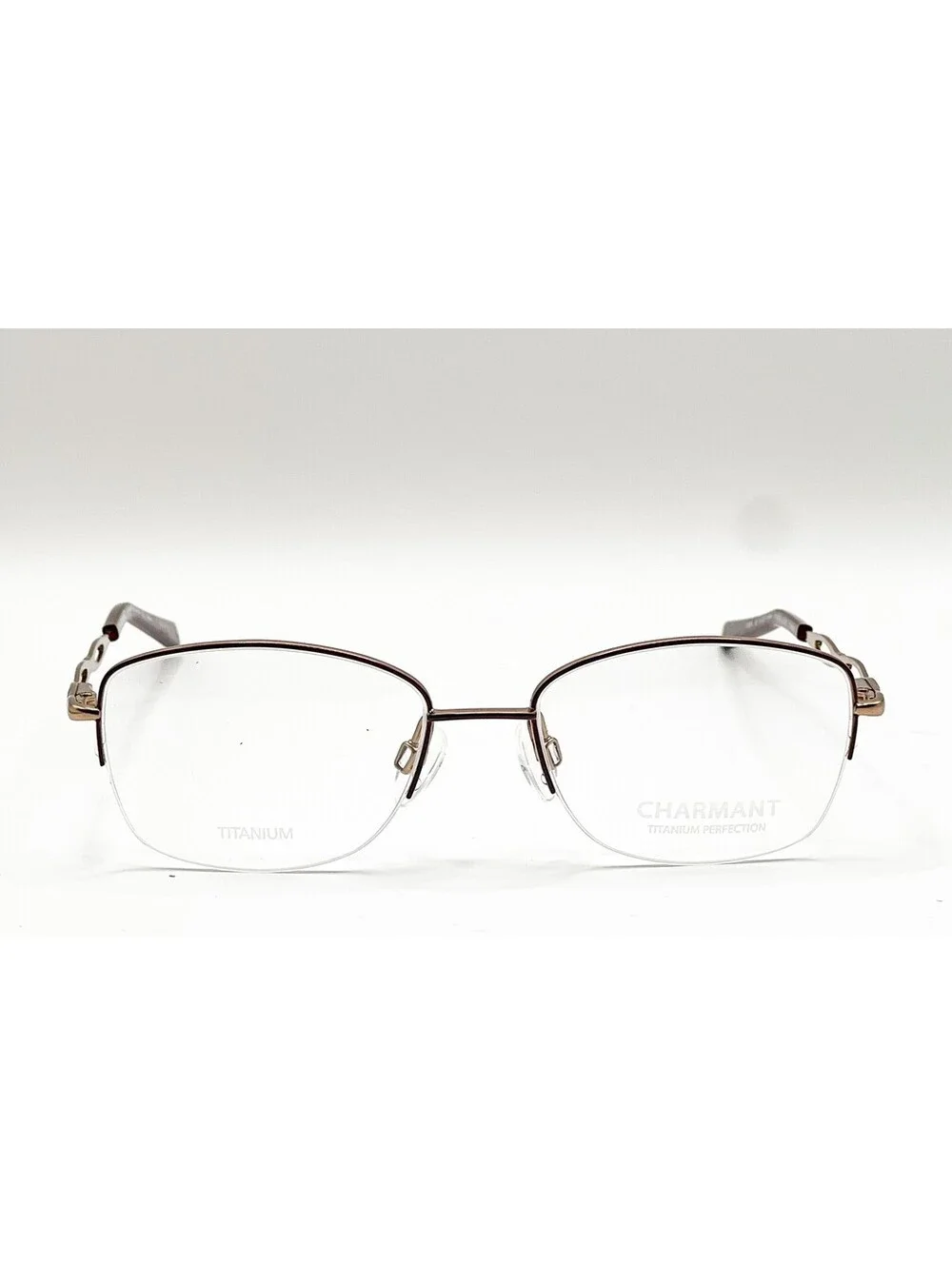 Charmant CH29201 BU Burgundy Oval Authentic Eyeglass Frames 51-17-140